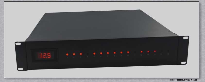 PS-AC2425-16-2U 机架式电源 AC24V 16路输出 (PS-AC2425-16-2U)